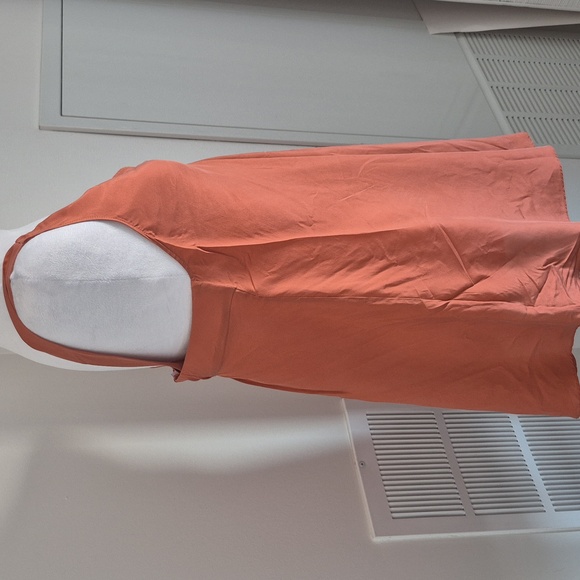 COS Strappy Silk Top In Coral Size Small - Picture 3 of 7